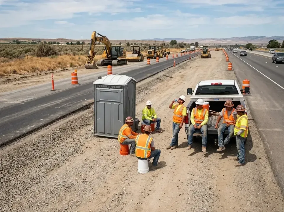 highway-road-construction-crew-007 — frequently asked questions, Porta Potty and Restroom Rentals in Goshen, IN